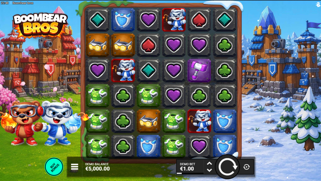 Boombear Bros Bullshark Games Slot Review Online Slots Casino New Volatile