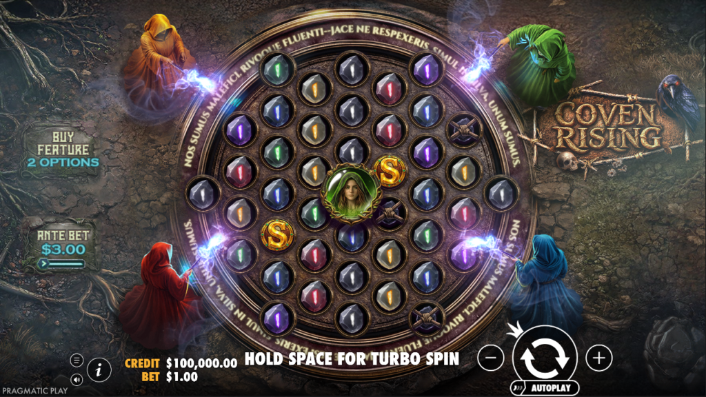 Coven Rising Pragmatic Play Slot Review Online Slots Casino New Volatile