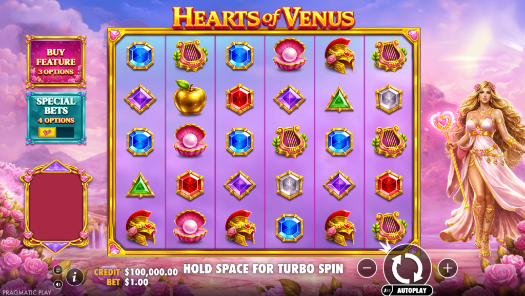 Hearts of Venus Pragmatic Play Slot Review Online Slots Casino New Volatile