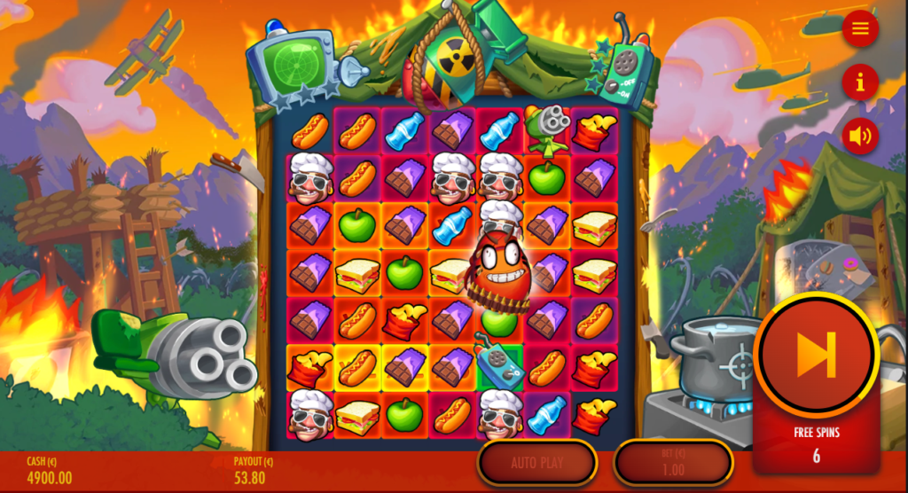 Hot Potato Battleground Thunderkick Slot Review Online Slots Casino New Volatile Bonus Game Free Games Spins