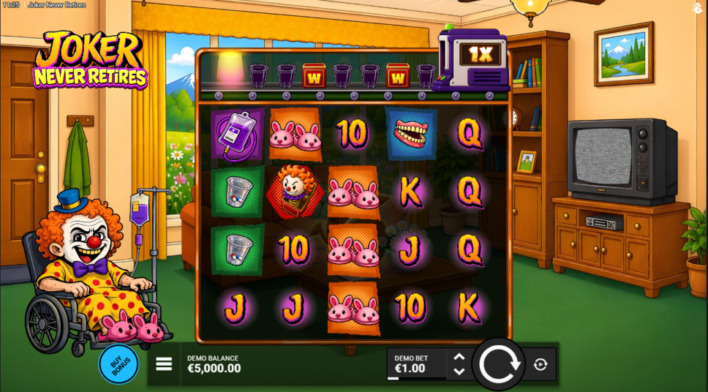 Joker Never Retires Bullshark Games Slot Review Online Slots Casino New Volatile