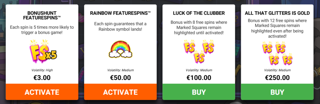 Le Clubber Hacksaw Gaming Slot Review Online Slots Volatile Features Free Games 