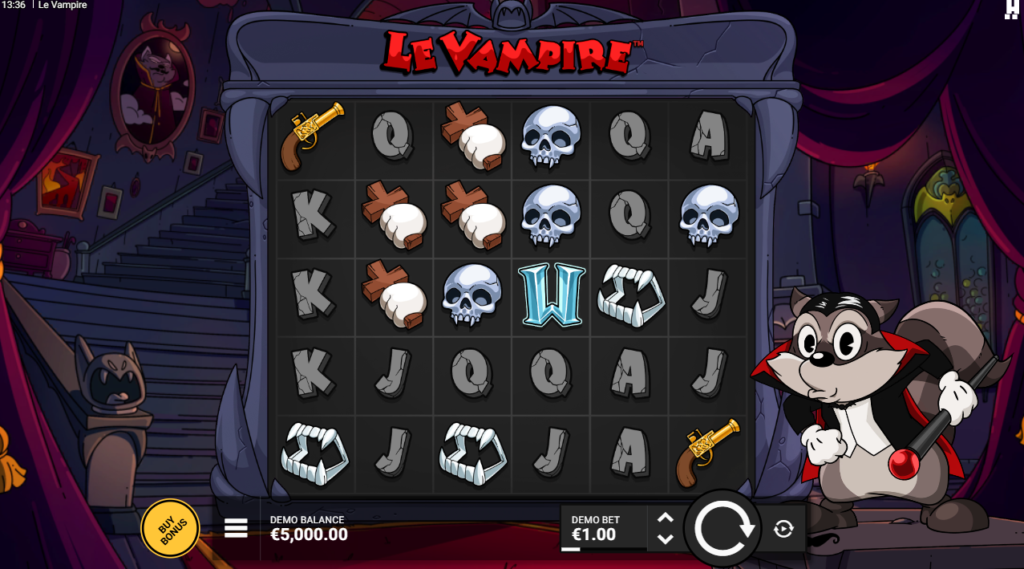 Le Vampire Hacksaw Gaming Slot Review Online Slots Casino New Volatile