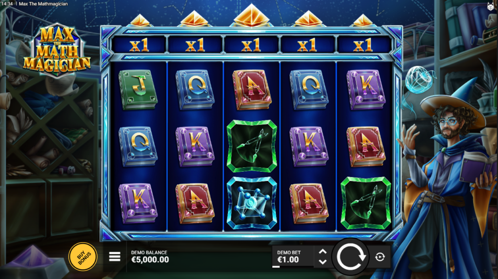 Max The Mathmagician Kitsune Studios Slot Review Online Slots Casino New Volatile