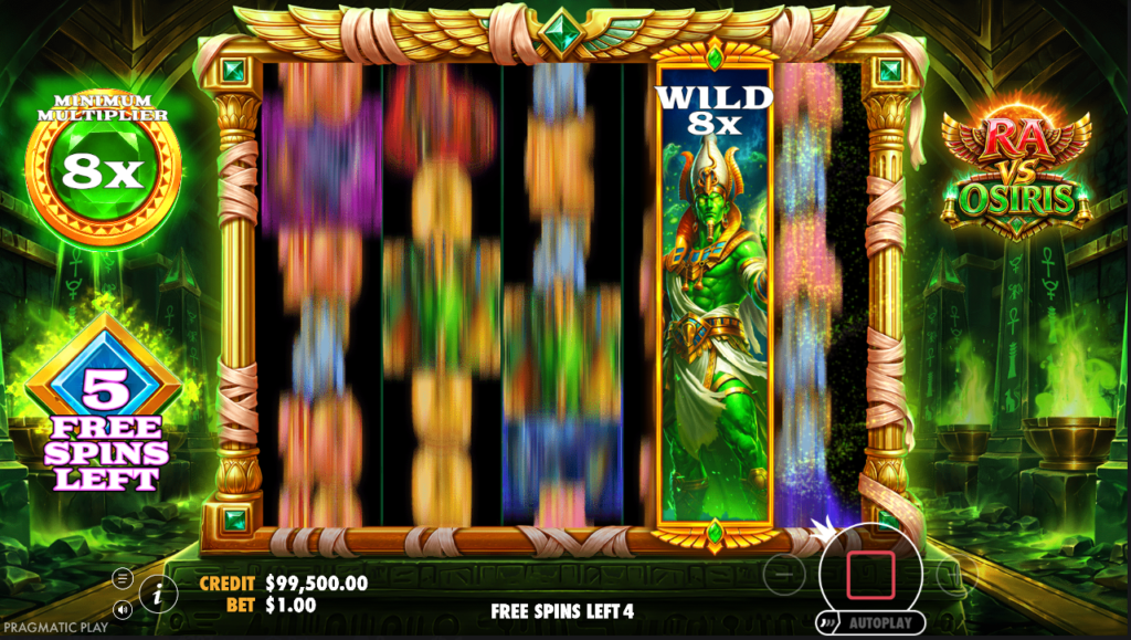 Ra vs Osiris Pragmatic Play Slot Review Online Slots Casino New Volatile Bonus Free Games Spins