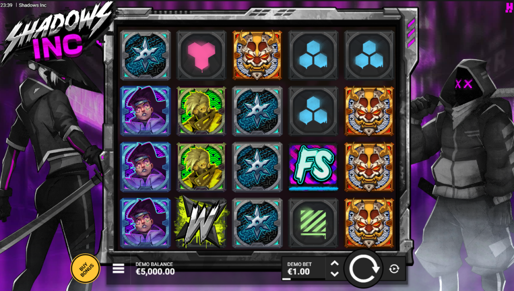 Shadows Inc Hacksaw Gaming Slot Review Online Slots Casino New Volatile