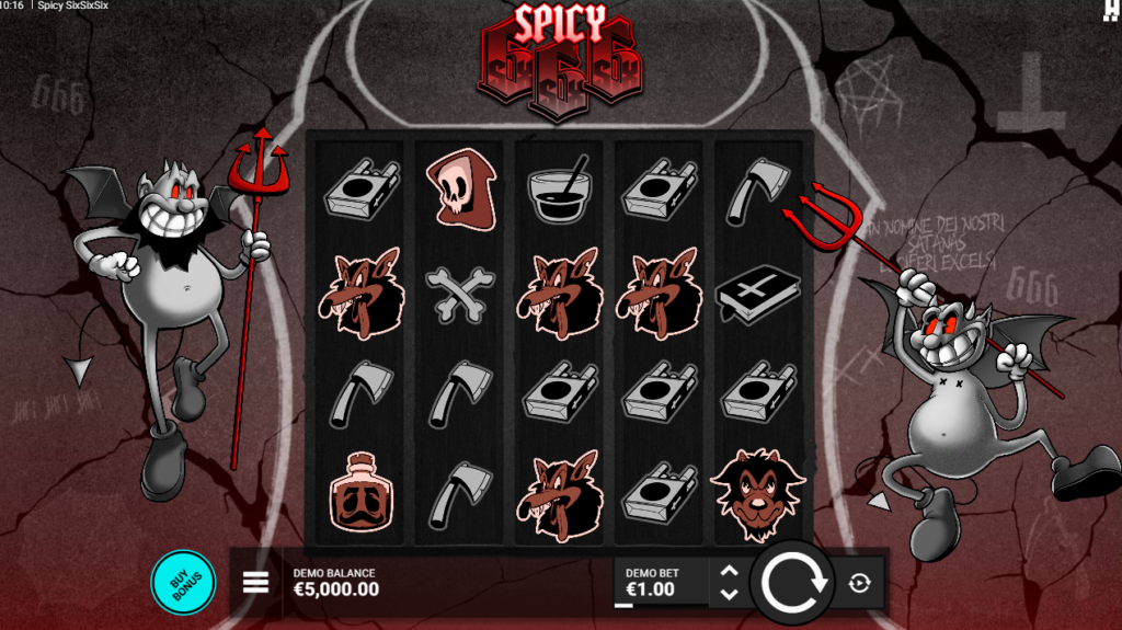 Spicy SixSixSix Hacksaw Gaming Slot Review Online Slots Casino New Volatile