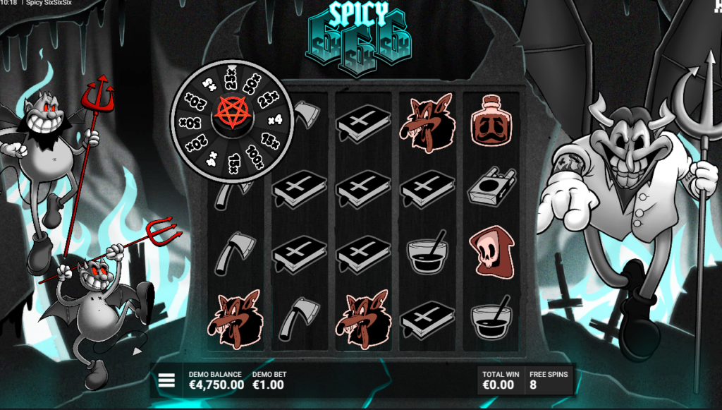 Spicy SixSixSix Hacksaw Gaming Slot Review Online Slots Casino New Volatile Bonus Buy Free Games Spins