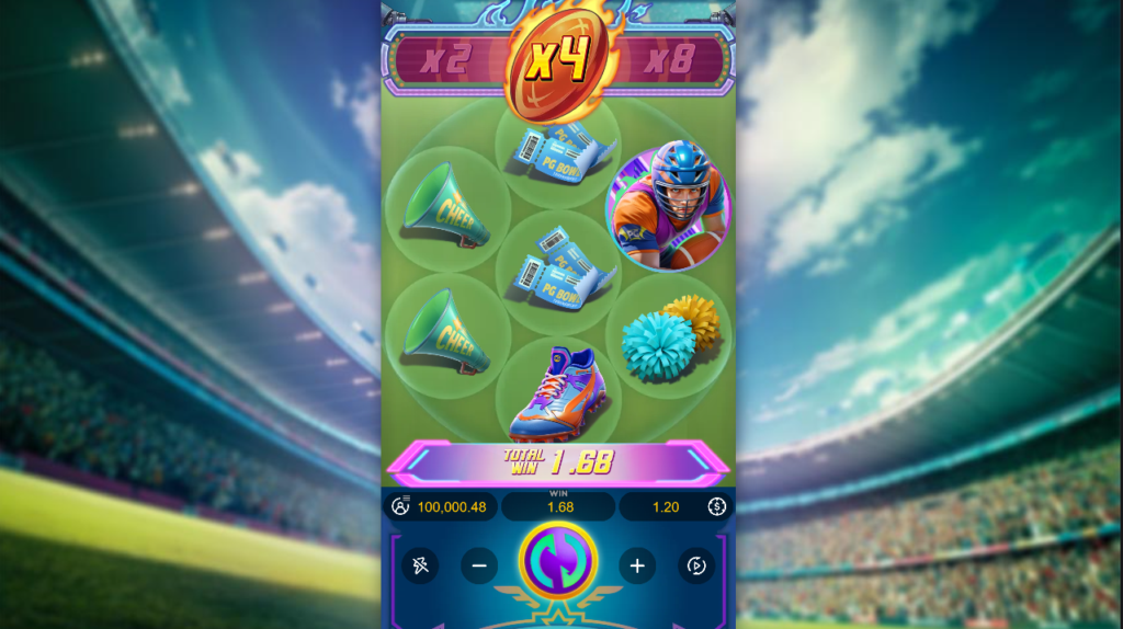 Touchdown Wins PG Soft Slot Review Online Slots Casino New Volatile
