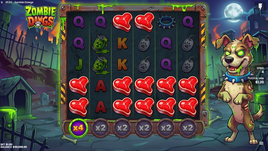 Zombie Dawgs Backseat Gaming Slot Review Online Slots Casino New Volatile Bonus Free Games Spins