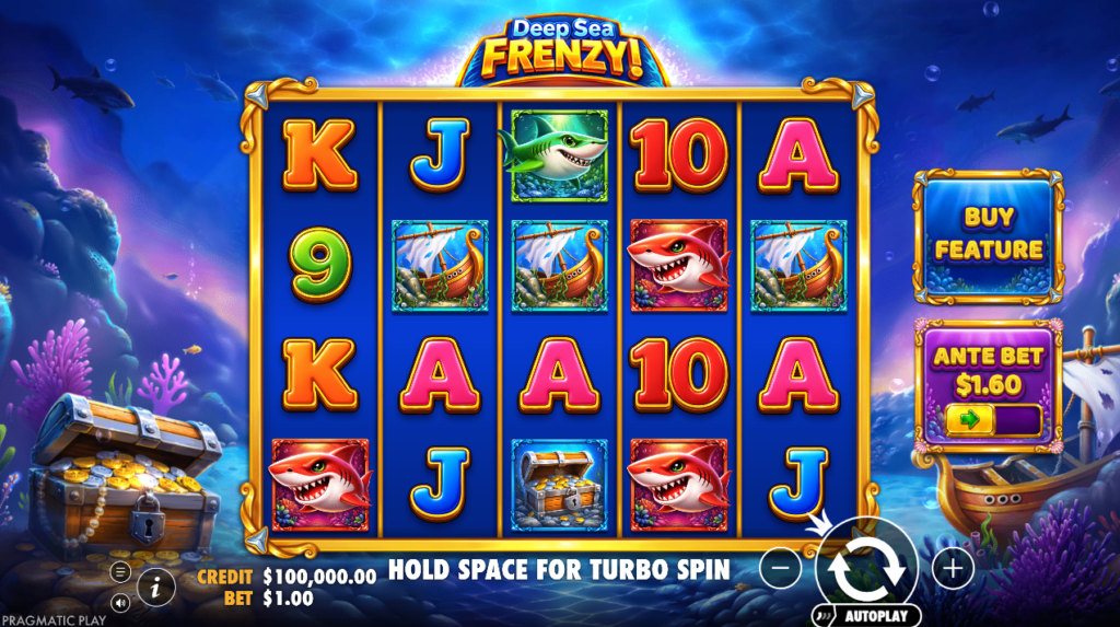 Deep Sea Frenzy Pragmatic Play Slot Review Online Slots Casino New Volatile
