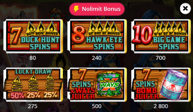 Duck Hunters 2 Nolimit City Slot Review Online Slots Casino New Volatile Bonus Free Games Spins
