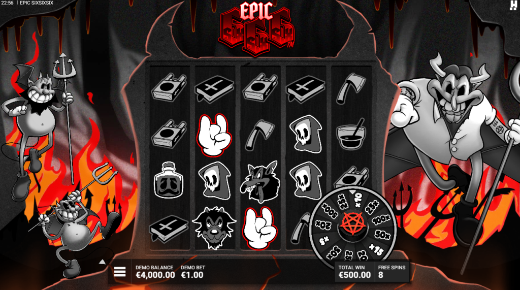 Epic SixSixSix Hacksaw Gaming Slot Review Online Slots Casino New Volatile