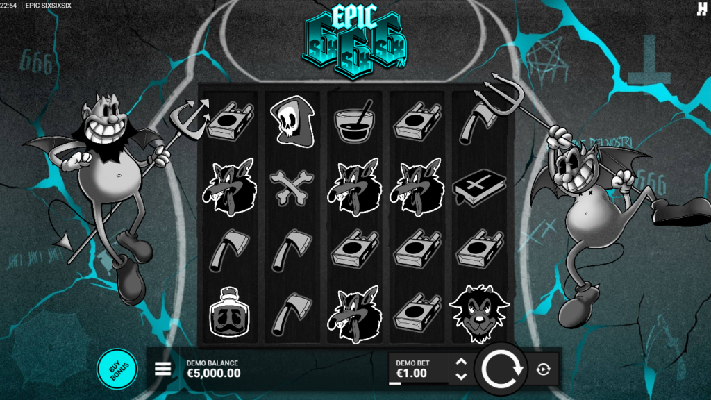 Epic SixSixSix Hacksaw Gaming Slot Review Online Slots Casino New Volatile
