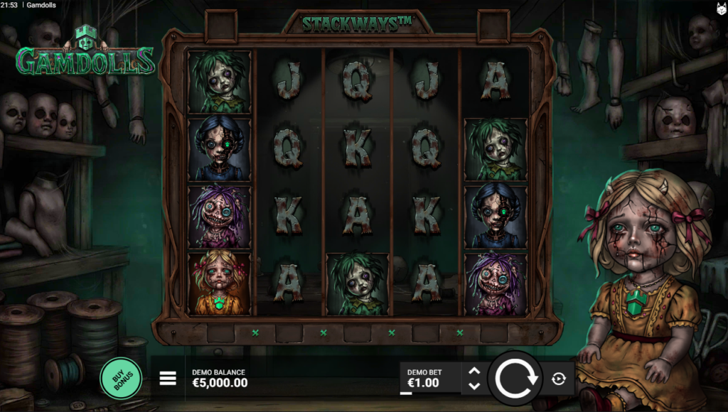 Gamdolls Kitsune Studios Slot Review Online Slots Casino New Volatile