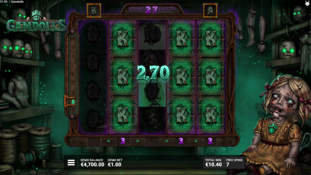 Gamdolls Kitsune Studios Slot Review Online Slots Casino New Volatile Bonus Free Games Spins