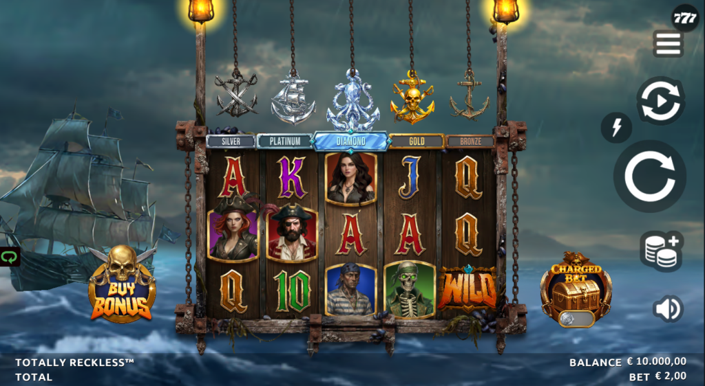 Totally Reckless Northern Lights Gaming Slot Review Online Slots Casino New Volatile