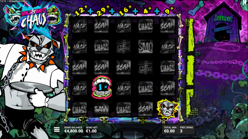 Unleashed Chaos Hacksaw Gaming Slot Review Online Slots Casino New Volatile Bonus Free Games Spins