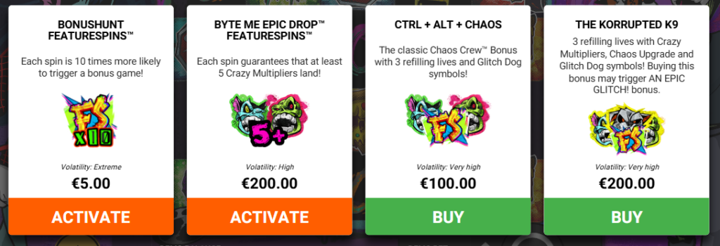 Unleashed Chaos Hacksaw Gaming Slot Review Online Slots Casino New Volatile Bonus Free Games Spins