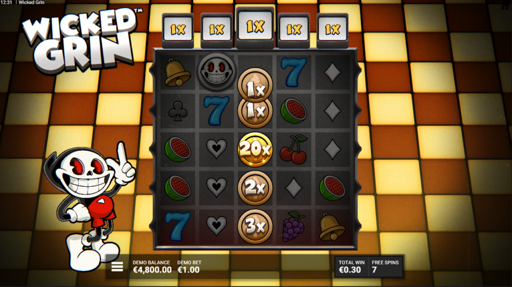 Wicked Grin Hacksaw Gaming Slot Review Online Slots Casino New Volatile Bonus Free Games Spins