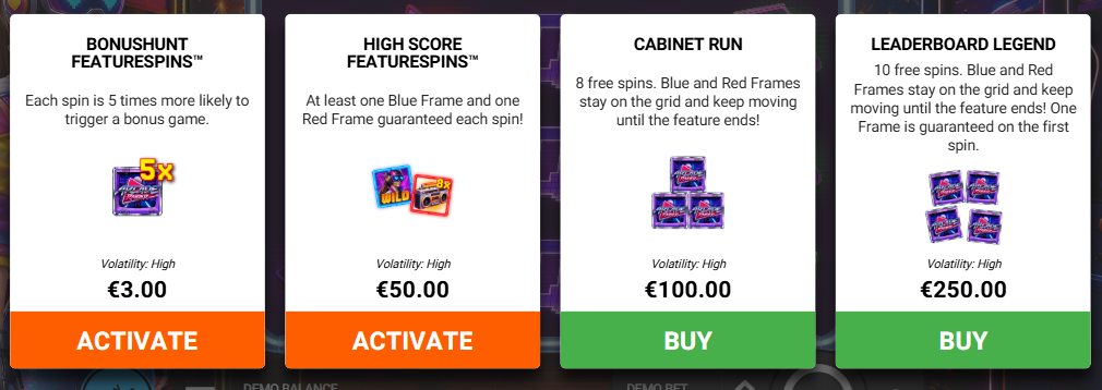 Arcade Raider Bullshark Games Slot Review Online Slots Casino New Volatile Bonus Buy Free Games Spins