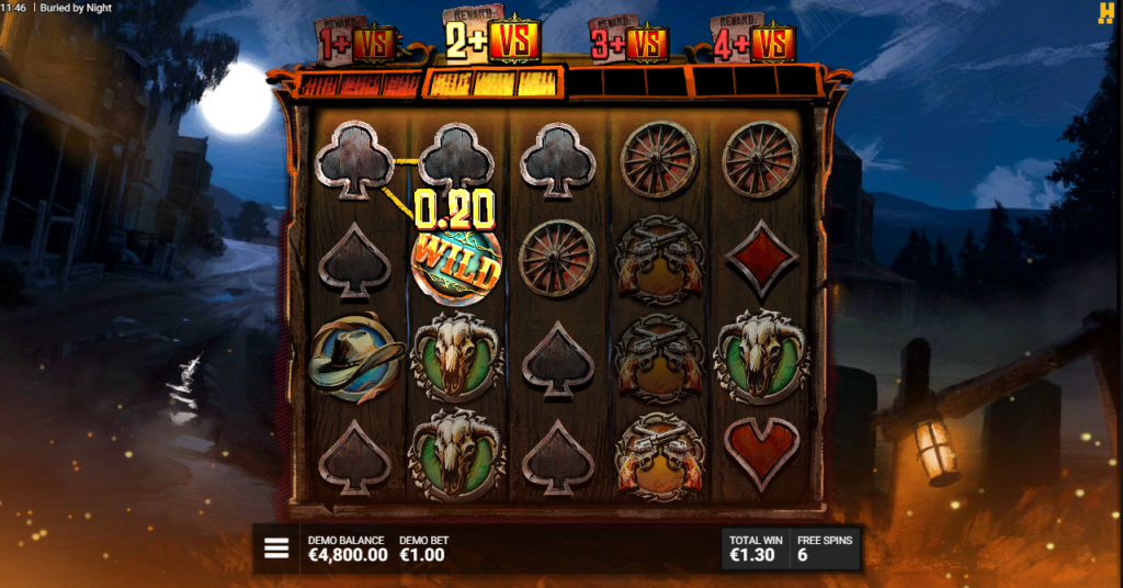 Buried By Night Hacksaw Gaming Slot Review Online Slots Casino New Volatile Bonus Free Games Spins