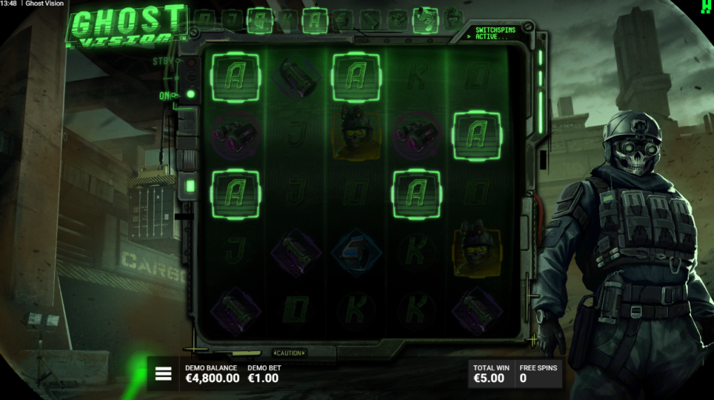 Ghost Vision Hacksaw Gaming Slot Review Online Slots Casino New Volatile Bonus Free Games Spins