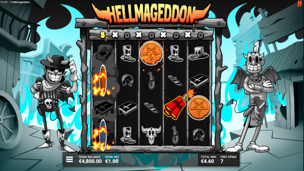 Hellmageddon Hacksaw Gaming Slot Review Online Slots Casino New Volatile
