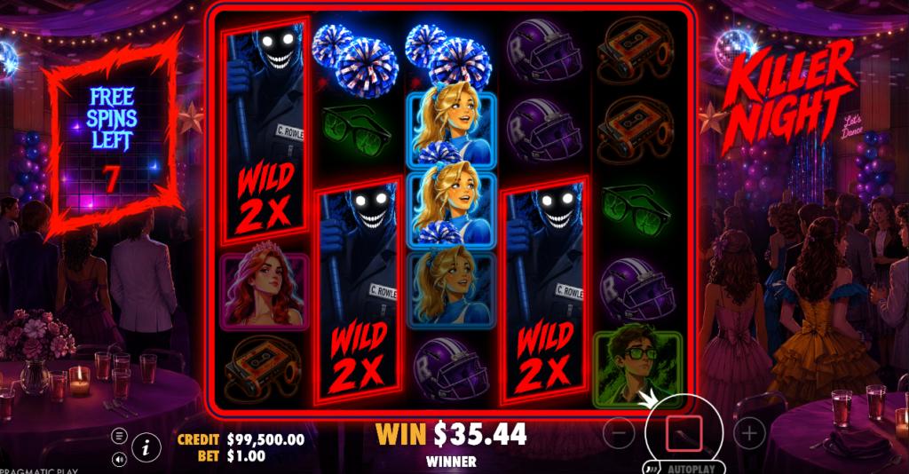 Killer Night Pragmatic Play Slot Review Online Slots Casino New Volatile Bonus Free Games Spins