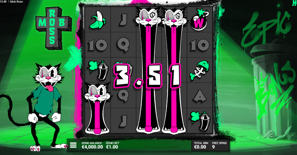 Mob Ross Hacksaw Gaming Slot Review Online Slots Casino New Volatile Bonus Free Games Spins