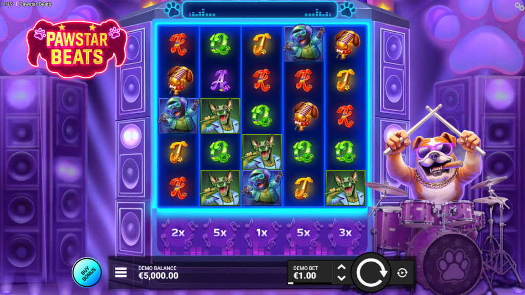 Pawstar Beats NowNow Gaming  Slot Review Online Slots Casino New Volatile