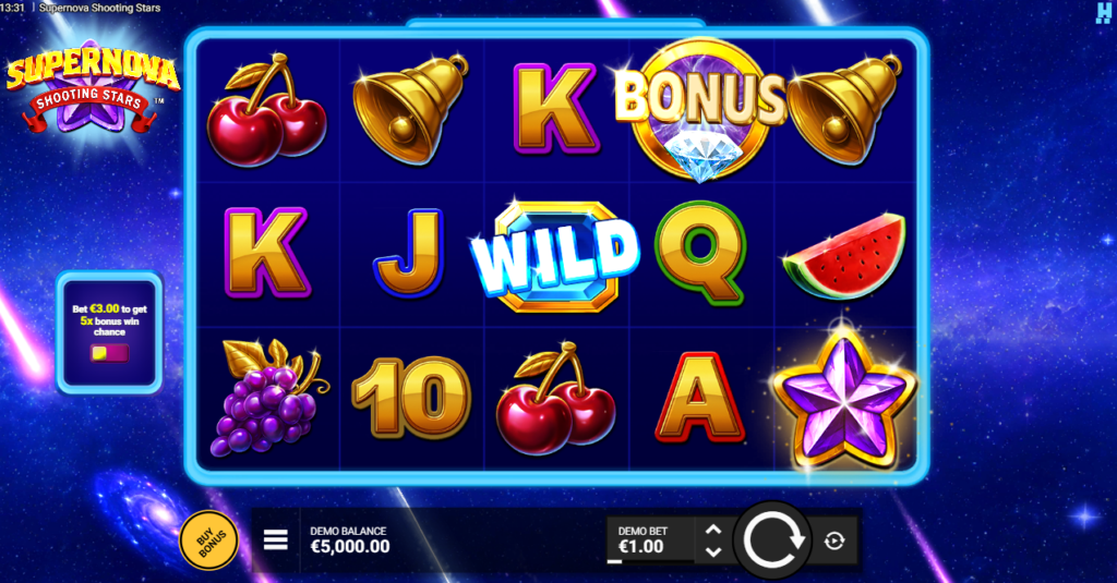 Supernova Shooting Stars Hacksaw Gaming Slot Review Online
