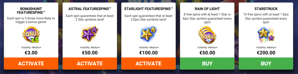 Supernova Shooting Stars Hacksaw Gaming Slot Review Online Bonus Free Games Spins
