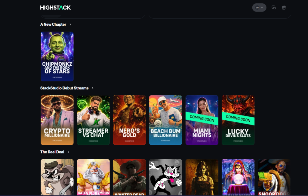 Highstack Casino Review Slots 